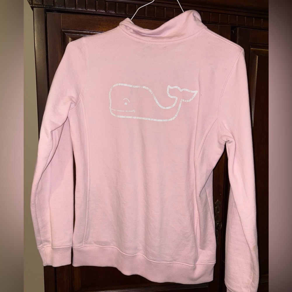 Vineyard Vines Quarter Zip Baby Pink